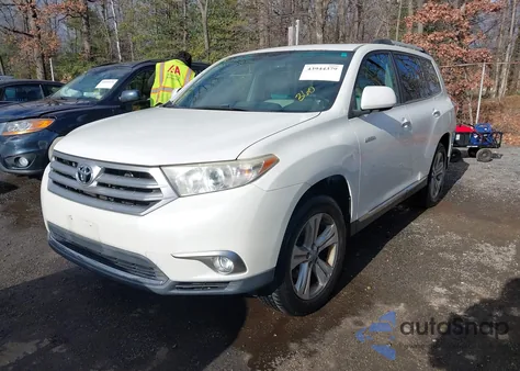 2012 Toyota Highlander Limited V6 z USA, uszkodzony, nr VIN 5TDDK3EHXCS098435